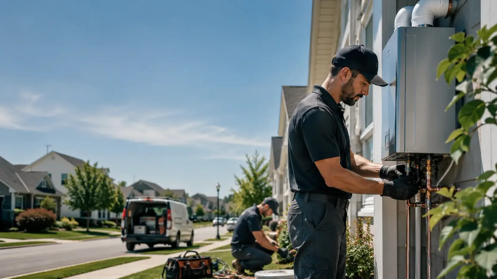 Tankless Water Heater Installation in Brooklyn, WI